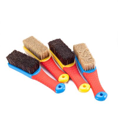 China Long Handled Hangable Cleaning Fuction Soft-stiffened Shoe Brush Shoe Cleaning Brush, Collar Brush for sale