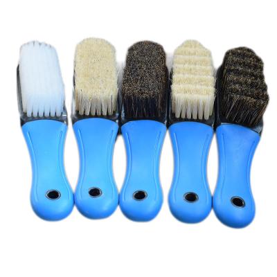 China Cleaning Fuction Customized OEM&ODM Bristle Shoe Cleaning Brush Plastic Rubber Soft Nylon Plastic Shoe Brushes for sale