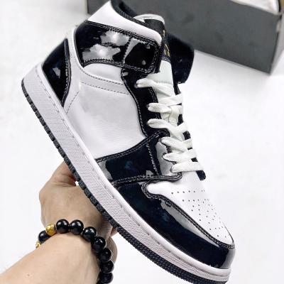 China Factory price high quality original logo wholesale custom men's shoes trend NK AJ 1 fashion men's basketball shoes basketball shoes for sale