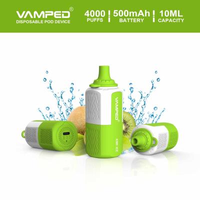 China Kiwi Ice 67g 500mAh Battery Capacity Portable Vaporizer 4000 Puff Disposable Vape à venda