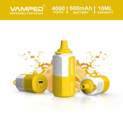 China Melon Ice 10ml Rechargeable Disposable Vape All Flavors Customized Te koop