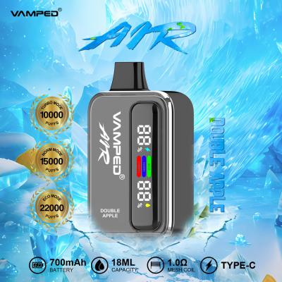 China 25000 Puffs Vamped air Custom OEM 12000 15000 25000 Digitaal LCD scherm Disposable Vape Te koop