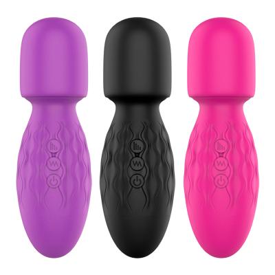 China Body S-hande Personal Handheld Silicone Massager Electric Vibration Sex Body Magic Wand Massage Vibrator for sale