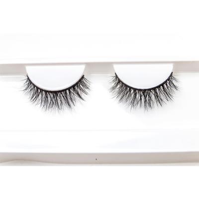 China Best Selling 100%Natural 25Mm 5D Mink Eyelashes Tapered Eyelash from Soft.natural for sale