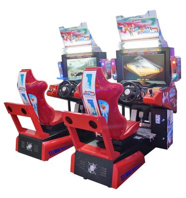 China Entertainment 32 Inch Screen Simulator Outrun Racing Arcade Games Machine Coin Operated Machine Car Racing Game for sale