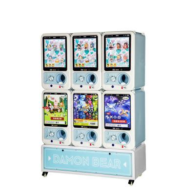 China Metal+acrylic+plastic+wood mall surprise twist game capsule gashapon vending machine expendedora maquina gachapon machine for sale