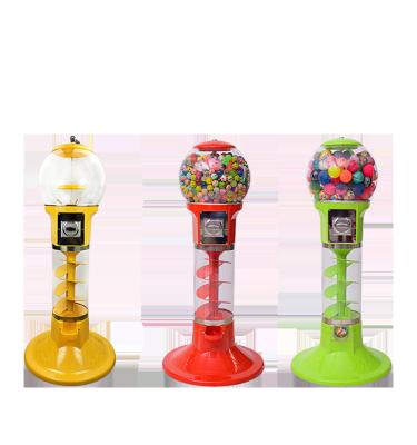 China Coin Operated Metal+acrylic+plastic Gashapon Machine Kids Candy Gacha Gashapon Capsule Toys Vending Candy Gumball Machineclaw Twisted Machine for sale