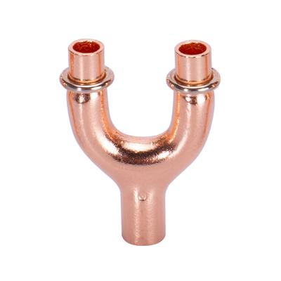 China Industrial Hot Selling Special Shape Tee 3 Way Reducing Tee / Copper Tee Fittings for sale