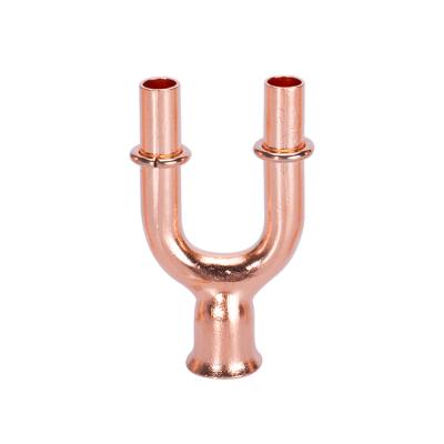 China Industrial Hot Selling 3 Way Copper Y Type Pipe Fittings With Price for sale