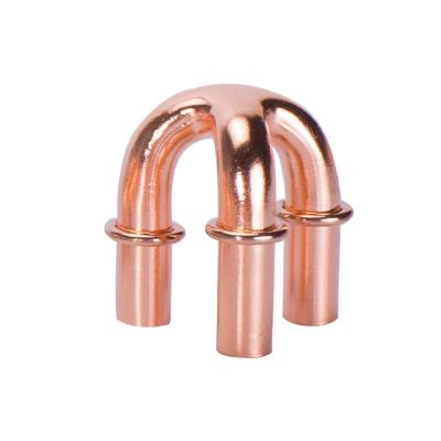 China Hottest Industrial for Accessories Copper Tripod for Refrigeretion/Three Fittings/3 Way Tube Connector for sale