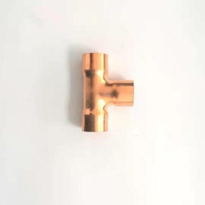 China Home Refrigeration Fittings T copper tee /tripod filtings for sale