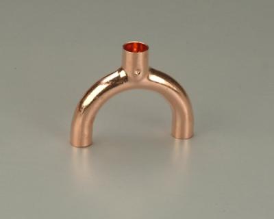 China TOP OPEN TUBE Air Conditioning Parts Y Shape Copper Tee Fitting Equal for sale