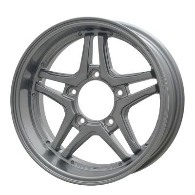 China ALLOY plate 16 inch deep 5H139.7 for suzuki jimny offroad 4*4 5 spoke split alloy wheel hub for sale