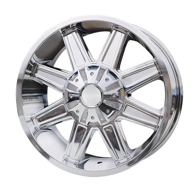 China ALLOY Chrome plated wheels for gmc savana, Ford E350 touring car18 inch ET 0 pcd 8-161.1 big load alloy rim truck wheels for sale