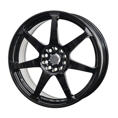 China ALLOY Ready To Ship 18inch Made In China Producers PCD 5x112 5x110 5x108 Glossy Black Alloy Wheel Rims for sale