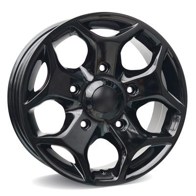 China Aftermarket Car Wheel 5 Slot Spoke Alloy 16x7.0 5H150 ET45 Wheels For Ford Transit Car Custom Wheel Hub for sale