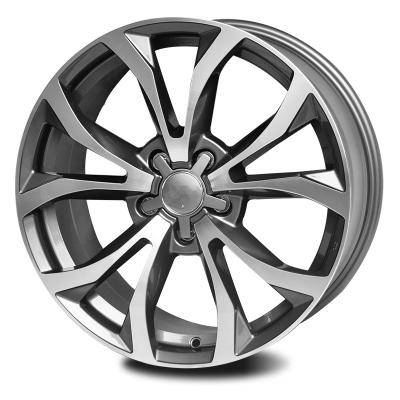 China OEM repilicate aluminum rim, 17/18/19 inch 5x112 alloy wheel, gray gun wheel rim made in china, AD62 for sale