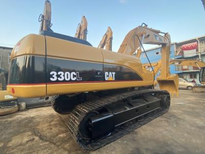 China cubo hidráulico 35108kg del excavador 1.7m3 de la correa eslabonada del CAT 330CL de la segunda mano 30t en venta