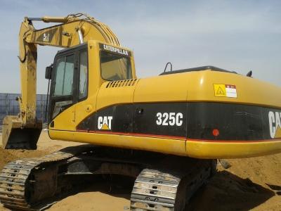 China 93% UC Used Cat Excavator 325C , Used Excavating Equipment With 1.3cbm Bucket for sale