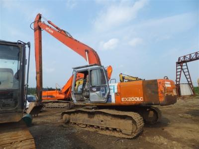 China Japaner verwendete Eimer-Kapazität die Hitachi-Bagger-EX200 0.8cbm mit 17M langem Arm zu verkaufen