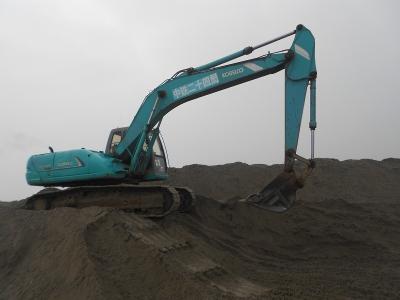 China Ursprünglicher Turbo benutzter Kobelco-Bagger SK200 - Erde 6, die mit Hammer sich bewegt zu verkaufen