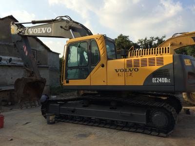 China Profundidad de excavación usada alcance largo del excavador EC240BLC el 19.8ft de Volvo con 6 cilindros en venta