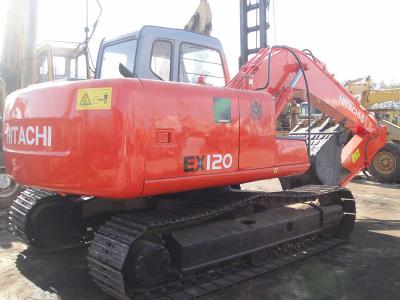 Chine EX120-5 utilisé Hitachi excavatrice Japon de 12 tonnes aucune fuite d'huile avec 6 cylindres à vendre