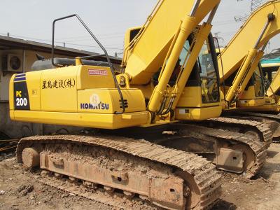 China 3297 Stunden benutzte 20 Tonne KOMATSU-Bagger PC200 - 8-jährige 2011 Vorlagen-Farbe zu verkaufen