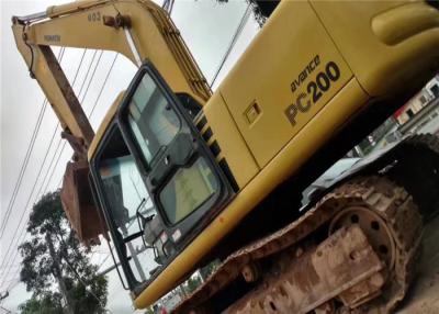 China Máquina escavadora PC220 6 de KOMATSU da mão de Japão segundo, nenhum algum Backhoe usado dano de KOMATSU à venda