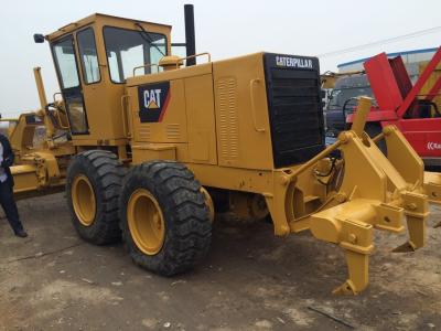 China Road Construction Used Motor Grader , Cat 140h Motor Grader 14' Moldboard for sale