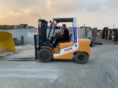 China Used TCM FD30T6 fork lift diesel in Good State Second Hand TCM Forklift for sale