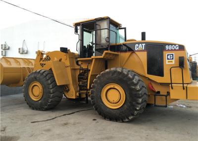 Cina I caricatori della ruota di seconda mano di Caterpillar 980G fronteggiano la capacità del secchio 5.5cbm in vendita