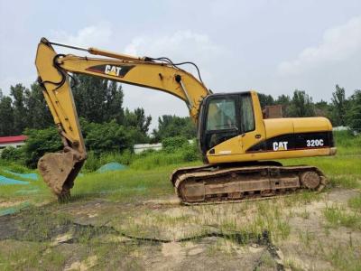 China Original CAT 320C Used Crawler Excavator 20 Tons Second Hand CAT Digger With CAT 3066ATAAC Engine for sale