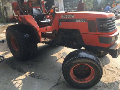 China La segunda mano Japón 2008 hizo la acción del tractor de Kubota M5700 en Shangai en venta