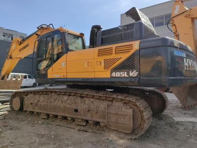 China 48 Ton Original Second Hand Hyundai R485LVS Crawler Excavator Used Hyundai Digger For Sale en venta