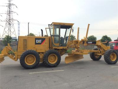 China Graduador usado del gato 140h del motor del graduador 185HP del motor de Caterpillar 140 con el destripador en venta