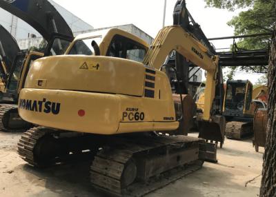 China Mini excavador original usado de Japón KOMATSU PC60-7 en venta