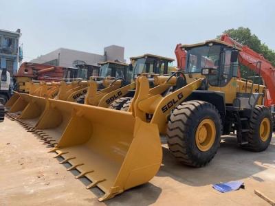 China Eine 17 Tonnen-Vorderseite-Lader-Eimer 3m3 veranschlagte Tonne SDLG LG956L des Ladegewicht-5 zu verkaufen