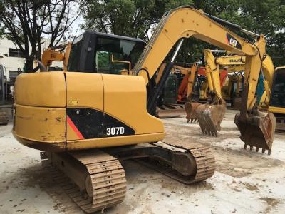 Chine 0.4m3 excavatrice de chenille d'entraînement de moteur diesel d'excavatrices d'occasion de CAT 307D à vendre