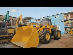 Used Komatsu WA470-3 Hydraulic Wheel Loader Working Weight 21640KG with Bucket 3.9m3