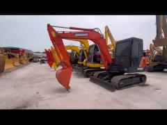 Original Used Komatsu PC78US Crawler Excavator Secondhand 7 Ton Mini Excavator