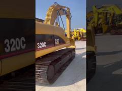 CAT 320C Secondhand Crawler Excavator with CAT 3066 Engine 