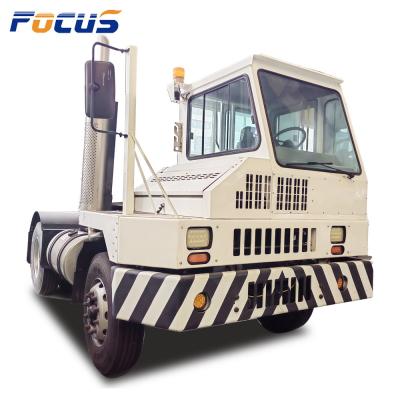 China China Yard Jockey/ Yard Spotter/ Hostler/Mule/Terminal Truck for Towing/Hauling Terminal Semi Trailer for sale