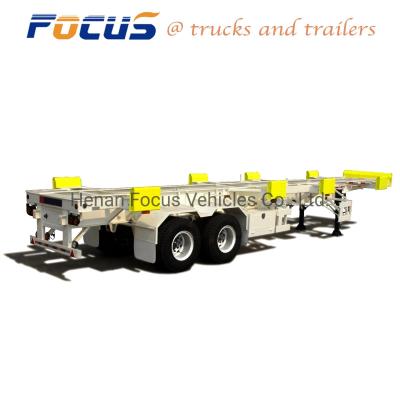 China ABS Anti-lock Braking System FZCZ9400TJZHJ Bomb Cart Trailer for Containers Transport for sale