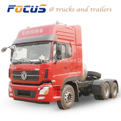 China Lowest Distributor Dongfeng 10 Wheels Euro 4 Truck Tractor with 41-50t Load Capacity for sale