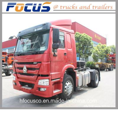 China 4*2 336HP HOWO 7 Tractor Truck with Flat Roof for Sale for sale