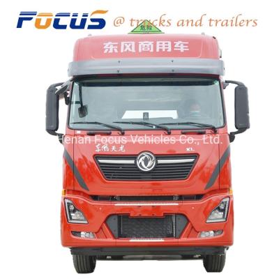 China Ratio 2.71 Good Dongfeng 6 Wheels 10 Wheelers Tractor Head Tractor Tow Truck for Ghana for sale