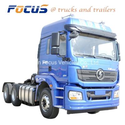 China Shacman 380HP 4X2 6X4 10 Wheels Lorry Tractor Head Truck with Euro 2 Emission Standard for sale