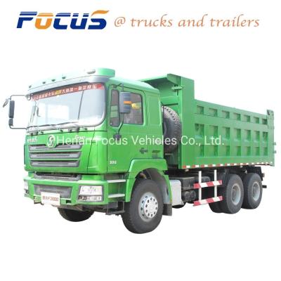 China China Manufacturer Shacman F3000 40ton 50t 8X4 Diesel Tipper Truck, Dump Truck with Crane in Zimbabwe for sale