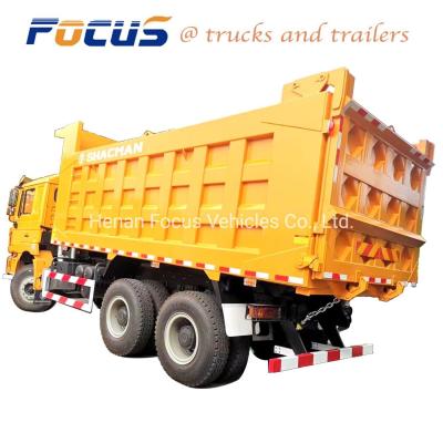 China 500units Per Month Shacman 6X4 Tipping Bucket Dumpers 20cube 30cubic Tipper Dump Truck for sale